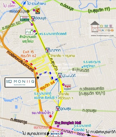 ขายคอนโด พร้อมผู้เช่า โมนีค สุขุมวิท 64 (Moniiq Sukhumvit 64) ตึก B ชั้น 4 28.24 ตร.ม. 1 น 1 น้ำ ราคา 2.09 ล้านบาท