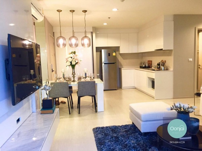 For Rent Rhythm Sukhumvit 42 size 77.93 sqm. 2 Bed 2 Bath 19th Floor near BTS Ekkamai – OJ_132_RT42