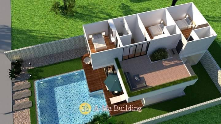 Build villa for customer  on customer ‘s land (Contractor)