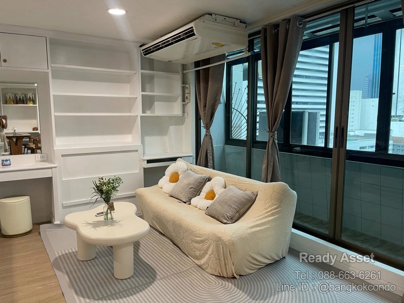 R68-01-004 ให้เช่าคอนโด Diamond Tower สีลมซอย7 ติด BTSช่องนนทรี เดินทางสะดวก ห้องขนาด 74 ตรม 2นอน 2น้ำ