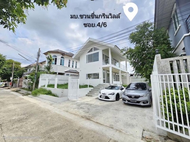 ให้เช่าบ้านเดี่ยว 2 ชั้น โครงการกรีนวิลล์-ชวนชื่น พุทธมณฑลสาย 2 อยู่ตรงข้ามตลาดสดกรีนวิลล์