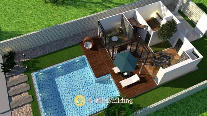 Build villa for customer  on customer ‘s land (Contractor)