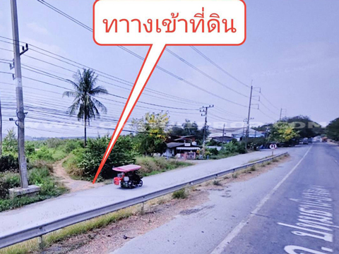 ที่ดินจัดสรรล็อคที่ 20 อยู่ฝั่งขวามือ ถ.346 อ.ลาดหลุมแก้ว จ.ปทุมธานี