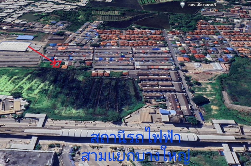 ขายที่ดินปล่า ห่างจากรถไฟฟ้า 450 เมตร เหมาะสำหรับปลูกบ้านอยู่อาศัย สร้างออฟฟิศ