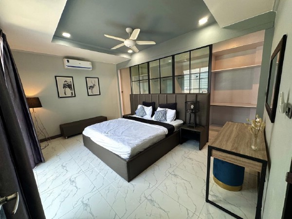 ให้เช่าบ้านเดี่ยวพัทยา Pool villa สระว่ายน้ำส่วนตัว โครงการสุขสบายวิลล่าพัทยา Suksabai Villaตั้งอยู่ที่ พัทยา จังหวัดชลบุรี อยู่บริเวณพัทยาใต้