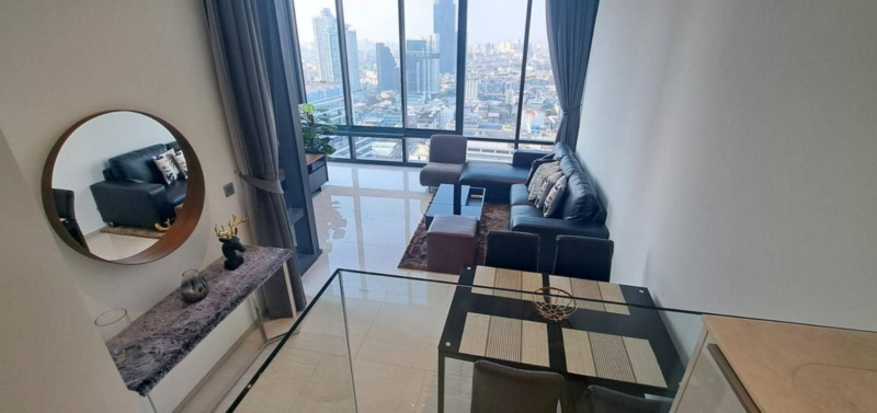 Luxury Condo Ashton Silom Duplex 75.5 ตารางเมตร 2 นอน 2 น้ำ ชั้น27 ตกแต่งครบ