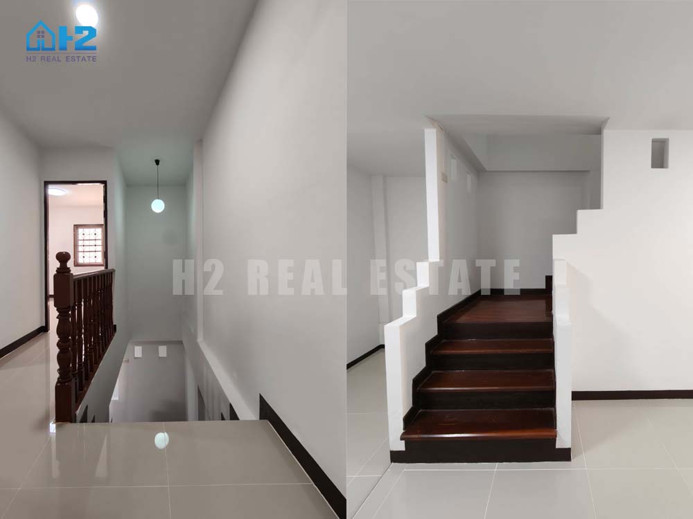 ขายทาวน์เฮ้าส์ หมู่บ้านวิโรจน์วิลล์ บางบัวทอง ถนนบ้านกล้วย-ไทรน้อย รีโนเวทใหม่ ใกล้รถไฟฟ้าสายสีม่วงสถานีคลองบางไผ่