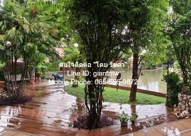 บ้าน บ้านเดี่ยวริมทะเลสาบ ถ.พระยาสุเรนทร์ คู้บอน ครบครัน อยู่ติดทะเลสาบ (ทำให้บ้านมีลมพัดเย็นสบายตลอดทั้งปี) และใกล้ Clu