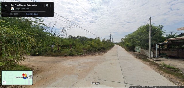 ขายที่ดิน 102ตรว.800,000บ. สาธารณูปโภค ใกล้ ถ.มิตรภาพ ต.บ้านโพธิ์ อ.เมือง นครราชสีมา