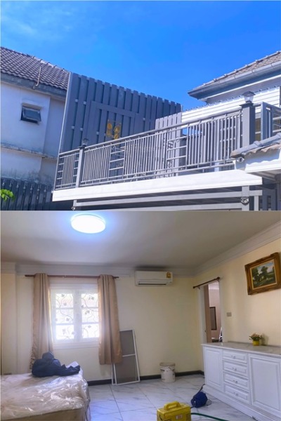 ติดถนนใหญ่สุวินทวงศ์38-44 5นอน รักสัตว์ คฤหาสน์ 100 ตร.วา.2 ชั้น ขนาดใหญ่ ฟลอราวิลล์ ตลาดยิ่งเจริญทรัพย์ MRT สุวินทวงศ์
