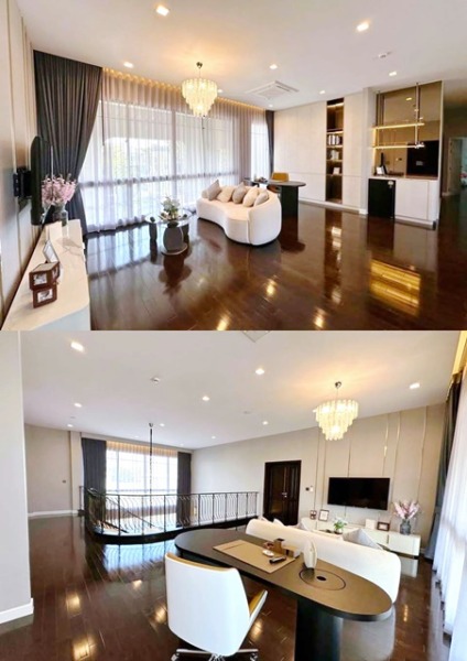 กรุงเทพกรีฑา รร. สารสาสน์วิเทศ ร่มเกล้า 900 ม.บ้านหรูใหม่ 2 ชั้น 5นอน 6น้ำ รร.นานาชาติเวลลิงตัน 604 ตร.ม.127 ตร.วา. แกรน
