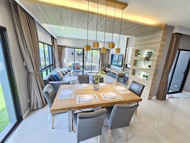 ให้เช่า บ้านเดี่ยว 4 ห้องนอน บ้านลุมพินี สวนหลวง ร.9 Baan Lumpini Suanluang Rama 9 Phase 2 ตกแต่งใหม่ทั้งหลัง พร้อมเฟอร์