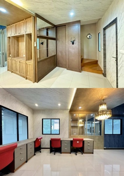 ตกแต่งเฟอร์ บิวอินท์ MRT เมืองทองธานี 3.7 กม. ทาวน์เฮาส์ 2 ชั้น ติดถนนติวานนท์ 28 ตร.วา.224 ตร.ม. ติวานนท์ เเจ้งวัฒนะ 3น
