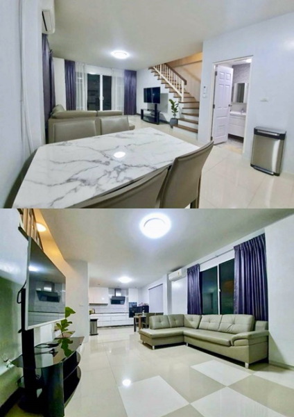 ทาวน์โฮม 3 ชั้น (หลังมุม) รร.ไบรท์ตัน คอลเลจ กรุงเทพ 1.2 กม.3นอน กรุงเทพกรีฑา 5-9 3น้ำ Modern luxury 36ตร.วา. 426ตรม ตลา