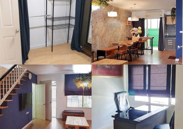 หรูหรา เฟอร์ครบ รร.นานาชาติชาร์เตอร์ 4.2 กม. ลาดกระบัง16-22 เดอะ พาซิโอ มอลล์ 1กม.โฮม 3 ชั้น 3นอน 20ตร.วา. 240 ตร.ม. APL