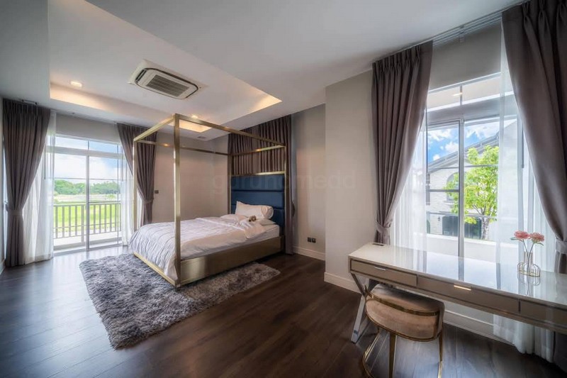 บ้านหรูให้เช่า ใจกลางกรุงเทพฯ ม.นันทวัน รามอินทรา พหลโยธิน50 พร้อมเข้าอยู่ทันที แถมรถไฟฟ้าให้ใช้ขับเล่นในโครงการ – ghd00