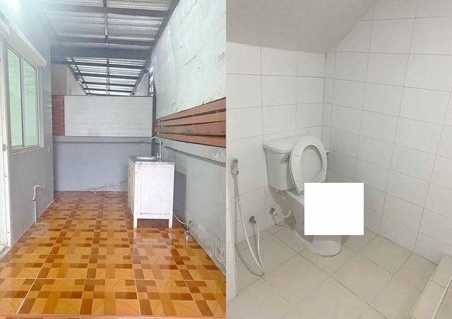 ให้เช่า บ้านเดี่ยว 2 ชั้น 3 นอน36 ตร.วา. บิ๊กซี หนองจอก 700ม. Makro 360ม. 2 น้ำ ม.เทคโนโลยีมหานคร 1.9 กม.ร่มรี่น เย็นสบา