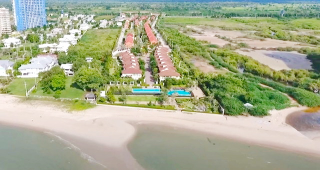 สระน้ำ ระดับพรีเมียม หาดหัวหิน ชะอำ บ้านเดี่ยวหรู 2ชั้น จัดเต็มเฟอร์ 52ตร.วา. 244ตร.ม. 3นอน 3น้ำ ริมทะเล