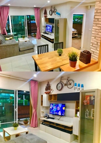 ซีเจ คลองหลวง คลอง 2 Pet Friendly ม.กรุงเทพ รังสิต 3กม.700 ม.บ้านเดี่ยว 2 ชั้น 3นอน 2น้ำ จัดเต็มเฟอร์ บิ้วอินท์ครัว