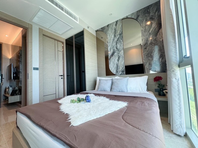vาย The Riviera Ocean Drive ชั้น 22 ห้องอยู่ชั้นส่วนกลาง