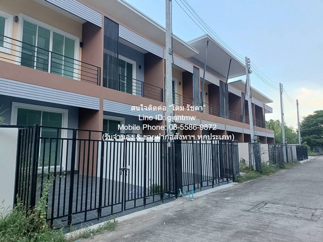 townhome เป็นทาวน์โฮม 2 ชั้น สภาพใหม่ อยู่ในทำเลที่ดี ใกล้สนามบินหัวหิน เหมาะสำหรับผู้ที่ต้องการบ้านพักอาศัยที่อยู่ท่ามก