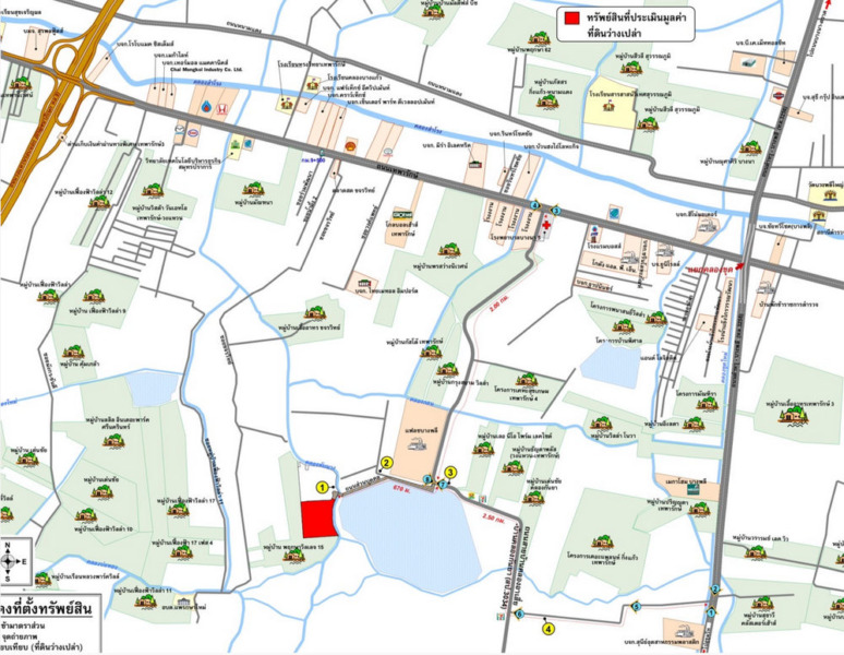 ขายด่วน ที่ดิน 32-2-23 ไร่ ทำเลศักยภาพ แพรกษาใหม่ เมืองสมุทรปราการ