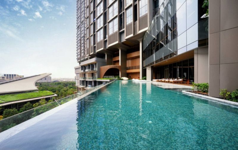 Condo Whizdom The Forestias (Destinia) ห้องสวย ชั้นสูง พร้อมอยู่ เฟอร์ครบ