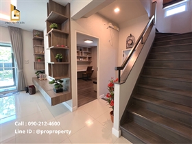 ให้เช่าบ้านเดี่ยวหลังริม มัณฑนา วงแหวน-บางบอน (Mantana Wongwaen-Bangbon) สภาพใหม่มาก บิวท์อินทั้งหลัง พร้อมอยู่