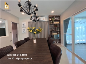 ให้เช่าบ้านเดี่ยวหลังริม มัณฑนา วงแหวน-บางบอน (Mantana Wongwaen-Bangbon) สภาพใหม่มาก บิวท์อินทั้งหลัง พร้อมอยู่