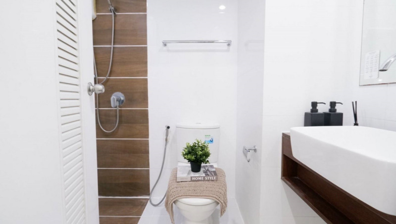 ขายห้องรีโนเวทแต่งใหม่ ห้องพร้อมอยู่ รูปถ่ายจากห้องจริง คอนโด เอ สเปซ มี รัตนาธิเบศร์