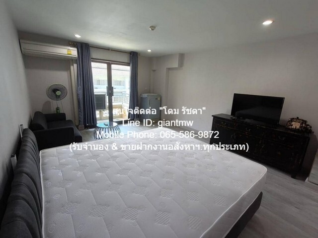 DSL-447 RENT ให้เช่า condo สีลมเทอเรส ขนาดพื้นที่ 30 sq.m. 1BEDROOM 16000 BAHT เท่าทุน
