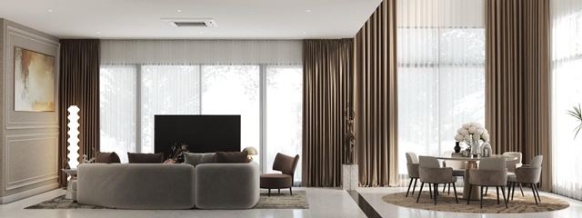 ระดับ Luxury กรุงเทพกรีฑา สะพานสูง เช่า-ขาย คฤหาสน์สุดหรู 3 ชั้น 125 ตร.วา. รร.นานาชาติไบรท์ตัน คอลเลจ 700 ม. MRTคลองบ้า