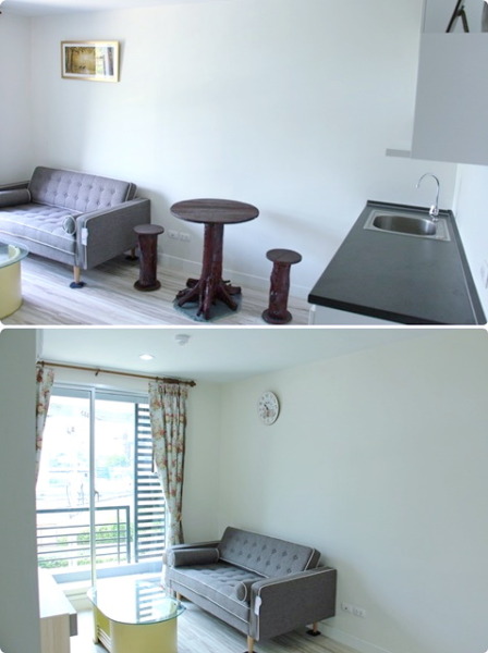 S9 Condo ตึกD MRTบางรักใหญ่ 80ม. เฟอร์พร้อม เจ้าของขายเอง ชั้น3 ให้เช่าคอนโดขาดทุน 28ตรม.1นอน ทำเลดีใหม่ สัมมากร ราชพฤกษ