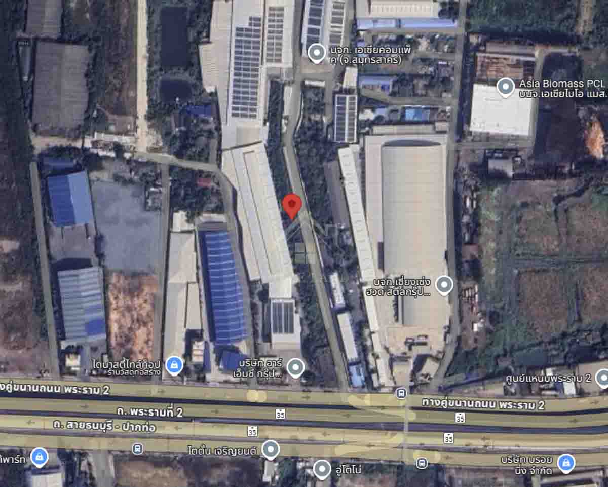 ขายที่ดิน 2-3-56 ไร่ ติดถนน พระราม 2 เยื้องซอย วัด พันท้ายนรสิงห์ สมุทรสาคร