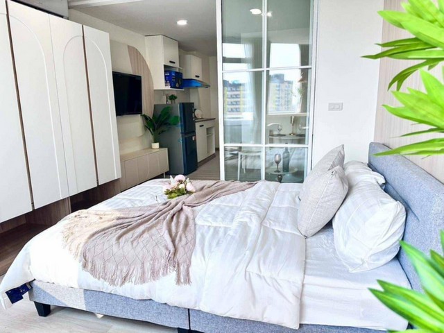 ขายห้องคอนโดเจซี ฮิลล์เพลส JC Hill Place ชั้น14 ห้อง29ม. 1นอน1น้ำ 1.85ลบ. ห้องมุม เฟอร์ครบ ติดเจ็ดยอดพลาซ่า ต.ช้างเผือก