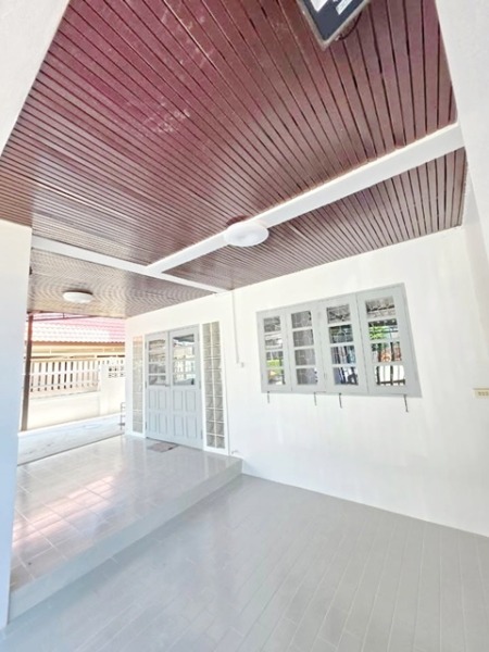 MRT ไทรม้า 600 ม. ให้เช่าบ้าน 2 ชั้น 47ตร.วา. 190 ตร.ม.พร้อมเฟอร์ วัดเพลง นานาชาติร่วมฤดี 5.7 กม. 3 นอน ตลาดสดท่าอิฐ 2.3