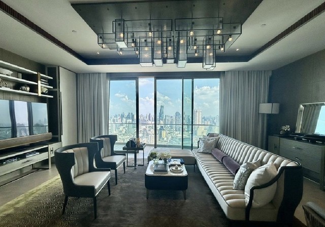 ขายคอนโด 3 ห้องนอน The ResidencesMandarin Oriental Bangkok ชั้น 40 พื้นที่ 223 ตร.ม. คอนโดหรูริมแม่น้ำเจ้าพระยา