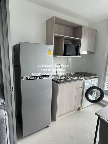 CONDO เอลลิโอ สาทร-วุฒากาศ 1BR 3300000 B. NEW เป็นคอนโดพร้อมอยู่ มีการตกแต่งภายในเพิ่มเติมได้แบบเรียบหรู และมีทำเลสวยสาม