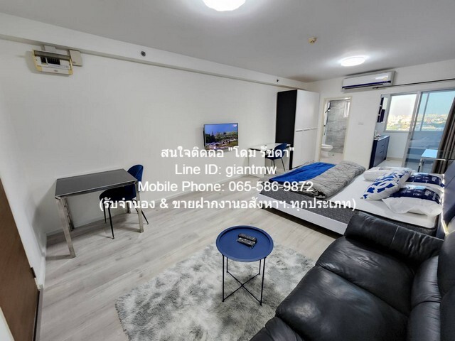 SALE condominium ศุภาลัย ปาร์ค เกษตร Supalai Park Kaset 35 ตารางเมตร 1 นอน 1 น้ำ ไม่ไกลจาก แยกเกษตร สภาพแวดล้อมดี