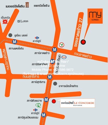 CONDO มาย คอนโด ลาดพร้าว 27 1ห้องนอน1Bathroom 9500 B. DEALS! ลับ