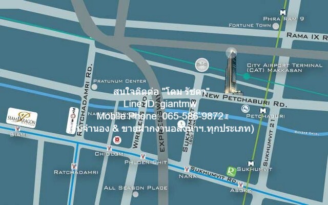 condo. Circle Living Prototype 86ตร.-ม. 2ห้องนอน2BR ไม่ไกลจาก รถไฟฟ้า BTS เพชรบุรี BIG SURPRISE