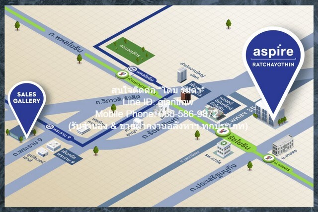 คอนโดมิเนียม Aspire Ratchayothin 1 Bedroom 1 BR 15000 BAHT ไม่ไกลจาก รถไฟฟ้าสายสีเขียว BTS รัชโยธิน ราคาคุ้มสุด กรุงเทพ