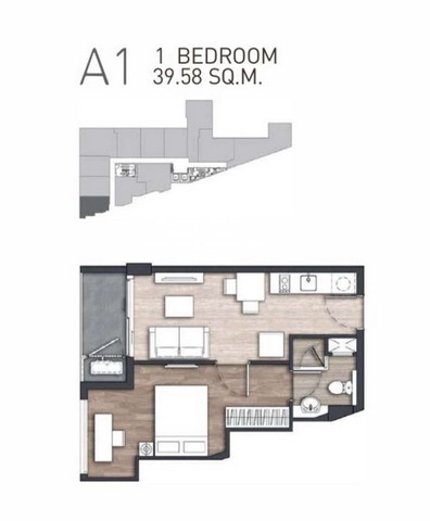 condo. คราฟท์ เพลินจิต Craft Ploenchit 40sq.m. 6700000 BAHT. ใกล้กับ รถไฟฟ้า BTS เพลินจิต ONE PRICE!