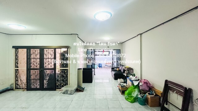 TOWNHOUSE ขายทาวน์โฮม 2 ชั้น (รีโนเวทแล้ว) ถ.ราชพฤกษ์ (ซ.สวนผัก 32) อ.บางกรวย จ.นนทบุรี 22.7 ตร.ว. 3 น 2 น้ำ 2 จอดรถ ราค