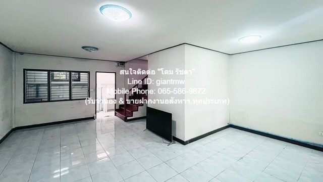TOWNHOUSE ขายทาวน์โฮม 2 ชั้น (รีโนเวทแล้ว) ถ.ราชพฤกษ์ (ซ.สวนผัก 32) อ.บางกรวย จ.นนทบุรี 22.7 ตร.ว. 3 น 2 น้ำ 2 จอดรถ ราค