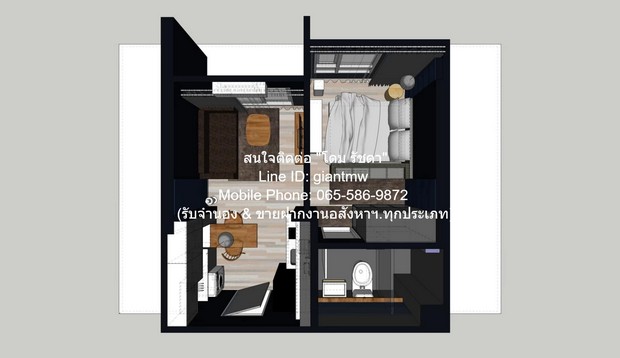 DSL-822 sale คอนโดมิเนียม The Key Sathorn – Charoenraj 34SQUARE METER 1 ห้องนอน 1 BR 3800000 – น่าอยู่