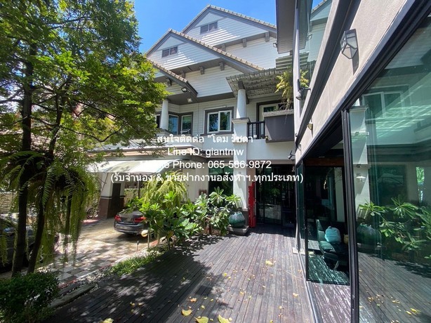 บ้าน ขายบ้านเดี่ยวหรู 2 ชั้น (3 หลัง) ถ.พัฒนาการ 136.9 ตร.ว. 5 น 5 น้ำ 4 จอดรถ (ห่าง ซ.ทองหล่อ 10 นาที), ราคา 54 ล้านบาท