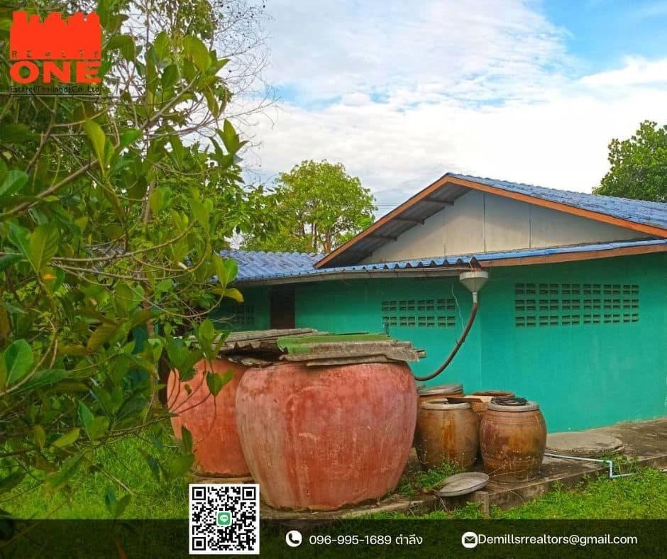 ขายที่ดินพร้อมบ้านเดี่ยวหลังมุม 1 ไร่ 10.8 ตร.วา ต.เสม็ดใต้ อ.บางคล้า จ.ฉะเชิงเทรา