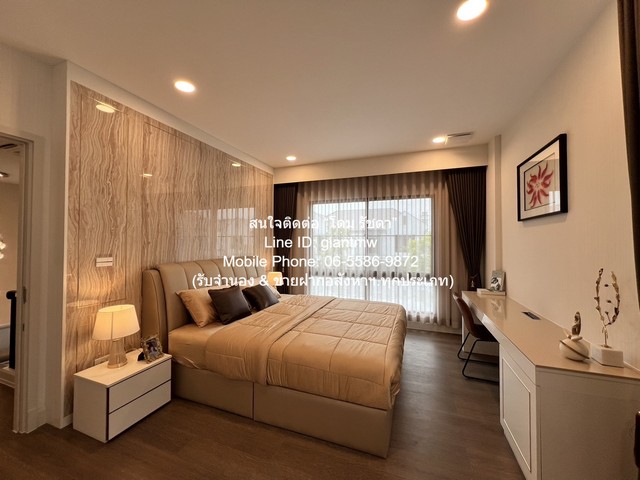 ให้เช่าบ้านเดี่ยว นันทวัน พระราม 9–กรุงเทพกรีฑาตัดใหม่ (Nantawan Rama 9-New Krungthepkreetha) 107 ตร.ว. 4 น 5 น้ำ 3 จอดร