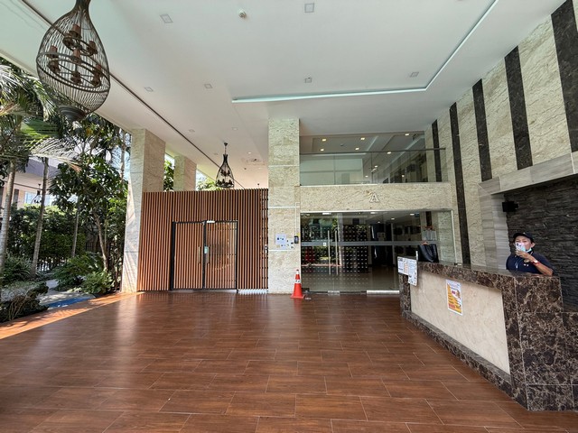 vาย คอนโด condo ลากูน่า 3 Laguna 3 ห้อง studio วิวสวน ลมดีมาก